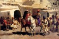 Saliendo a cazar en Gwalior, el indio egipcio persa Edwin Lord Weeks